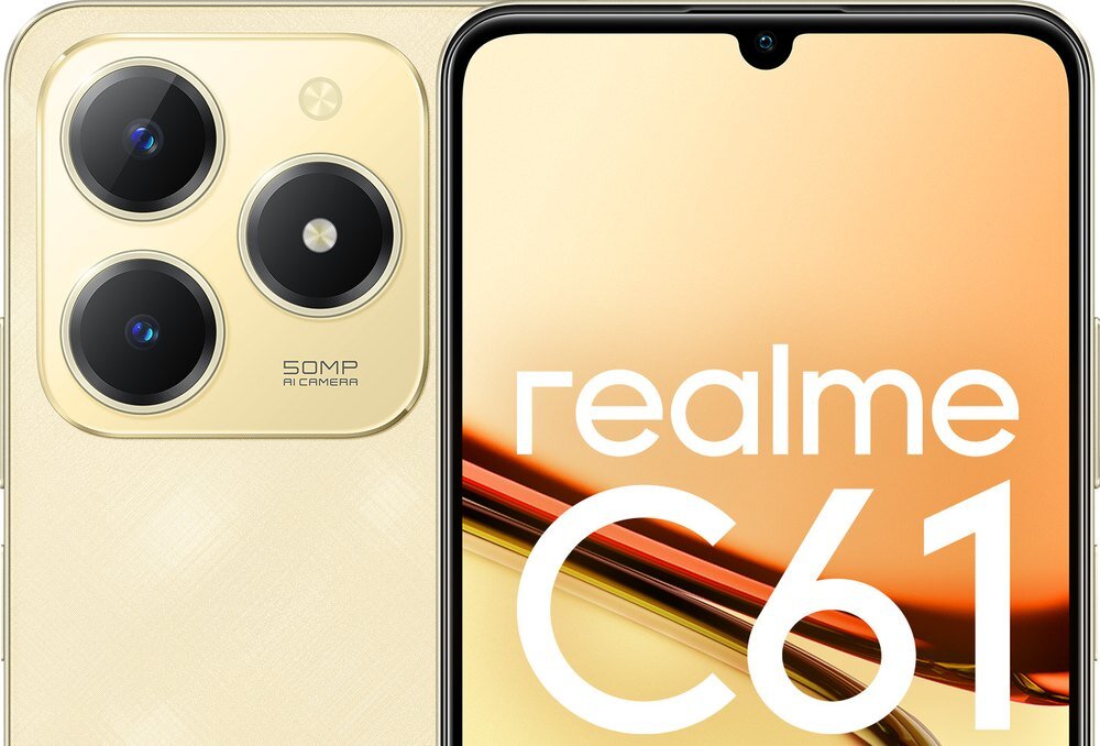 Smartfon REALME C61 funkcje