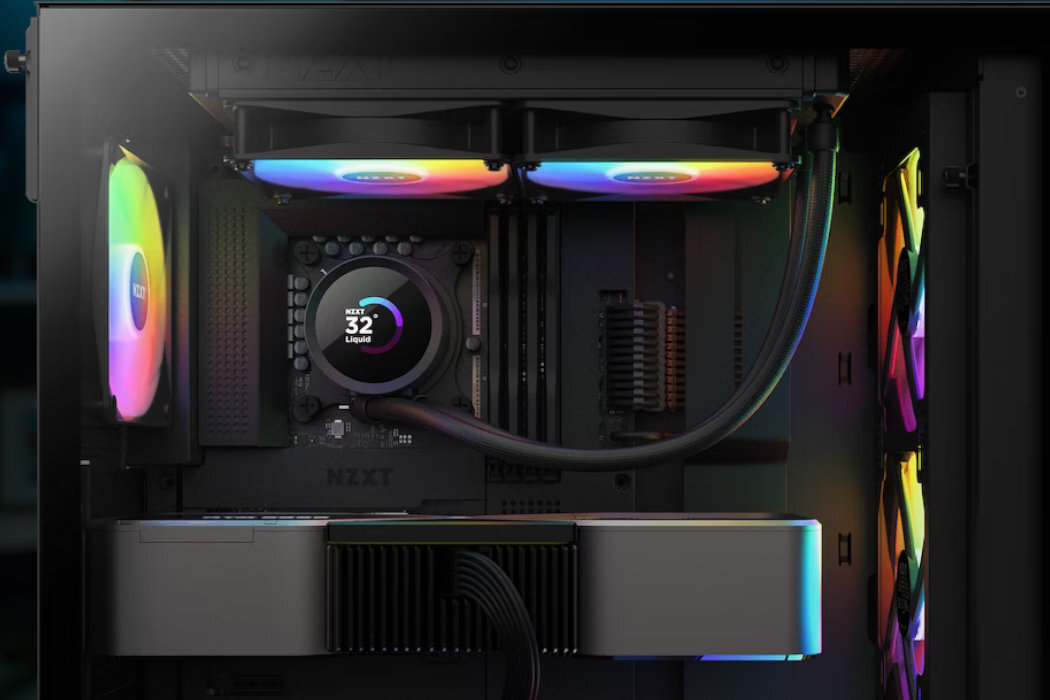 Chłodzenie wodne NZXT Kraken 240 chłód zimno wydajność personalizacja oploty trwałość wyświetlacz temperatura