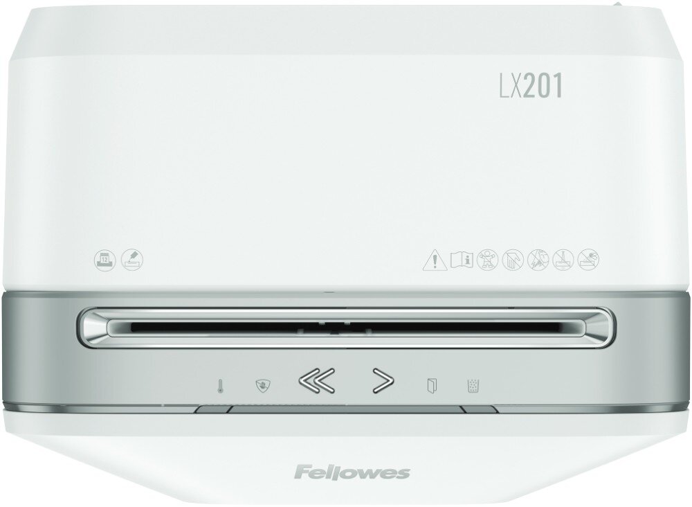 Niszczarka FELLOWES LX201 szczelina wygoda kosz kółka funkcje