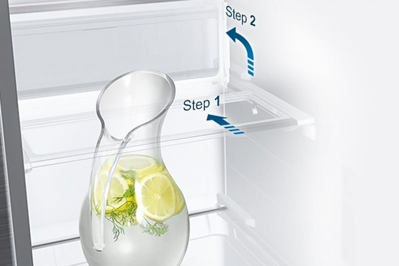 Samsung Wygodne rozwiązanie. Składana półka