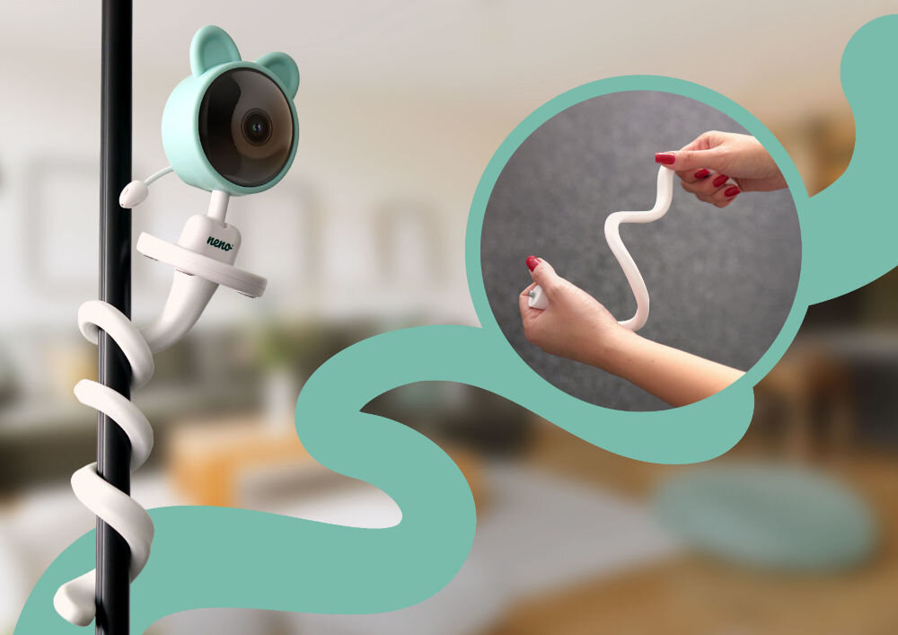 Niania elektroniczna NENO Bambino pałąk mocowanie