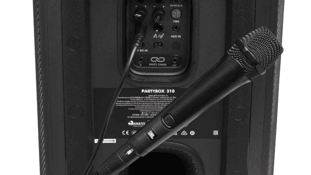 Mikrofon JBL PBM100 - kompatybilność razem lepiej sterowanie funkcje plug play mikrofon karaoke