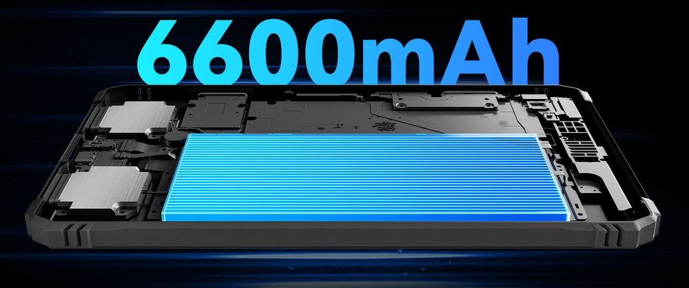 Tablet BLACKVIEW Active 5 6600 mAh Proces ładowania 18 W oszczędzania energii oparte na AI 