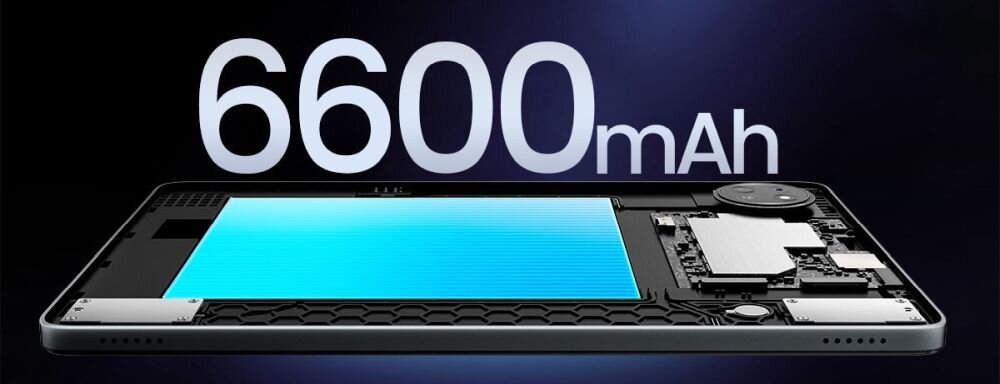 Blackview Tab 20 WiFi bateria 6600mAh ładowanie 10W długi czas pracy mobilność