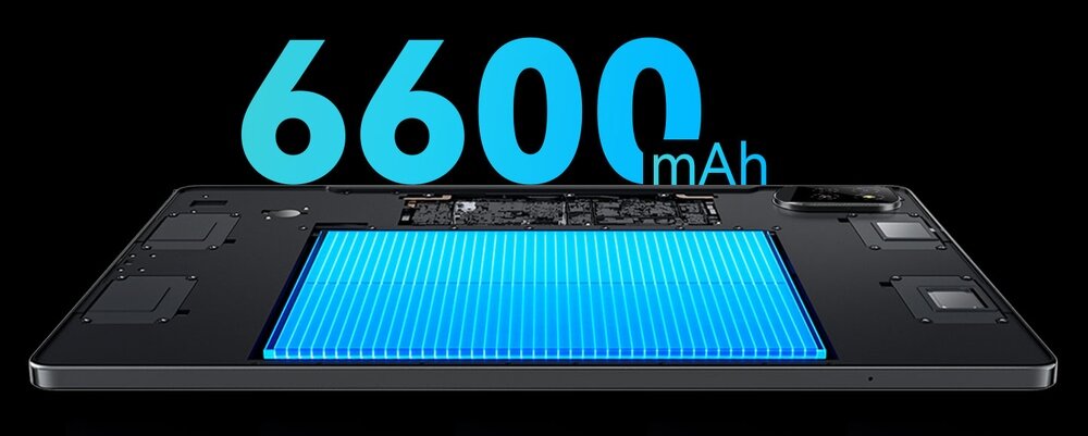 Tablet OSCAL Pad 30  Bateria o pojemności 6600 mAh 