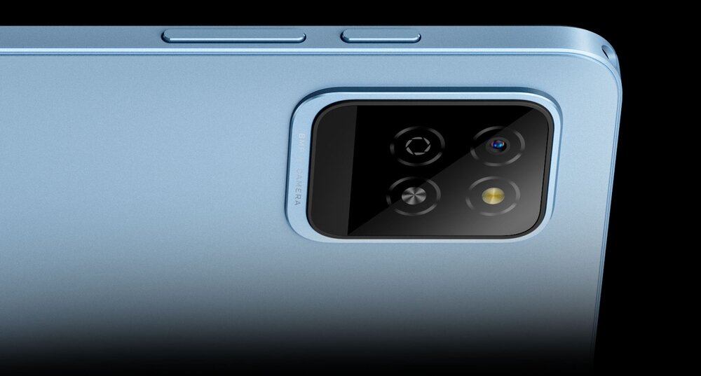 Tablet OSCAL Pad 30 przedni aparat 5 MP oraz tylny aparat 8 MP