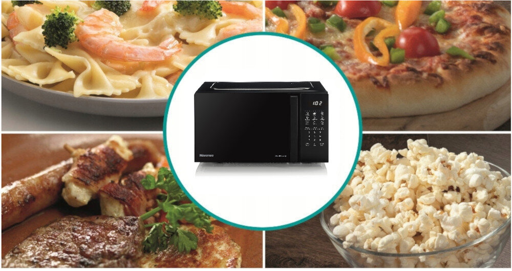 KUCHNIA MIKROFALOWA HISENSE H20MOBS4H programy automatyczne