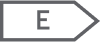 Symbol klasy energetycznej E Symbol klasy energetycznej E