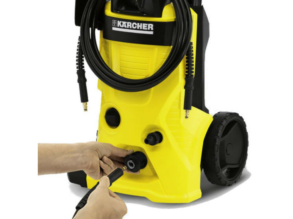 Myjka ciśnieniowa KARCHER K4 system Quick Connect wąż wysokociśnieniowy