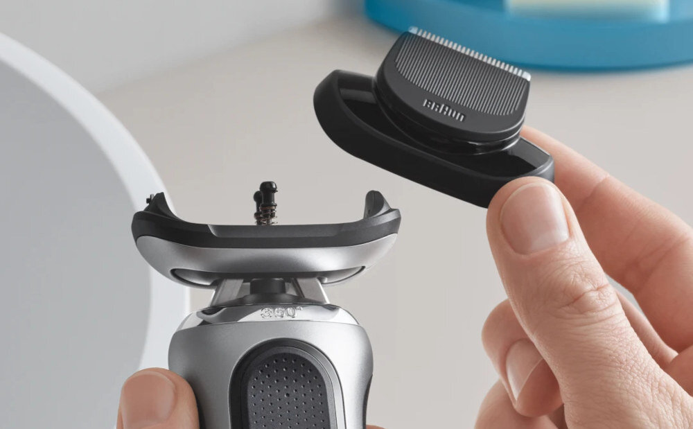 Golarka BRAUN Seria 7 71-S7200CC System EasyClick wymiana akcesoria możliwości pielęgnacja