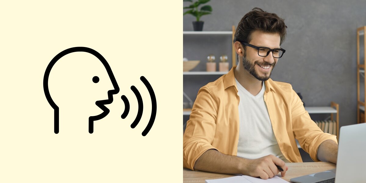 Słuchawki dokanałowe HAMA Freedom Buddy II - Sterowanie głosowe, osoba z założonymi słuchawkami dokanałowymi