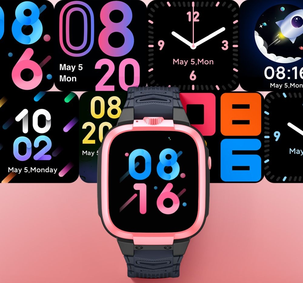 Smartwatch MIBRO Kids Z3 4G LTE ekran bateria czujniki zdrowie sport pasek ładowanie pojemność rozdzielczość łączność sterowanie krew puls rozmowy smartfon aplikacja