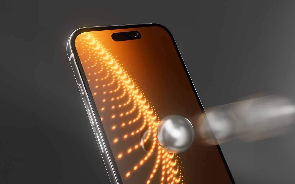 Szkło hartowane SBS D3O do Apple iPhone 17 Pro Max Cienkie szkło odporne na wstrząsy, które po uderzeniu wraca do pierwotnego kształtu.