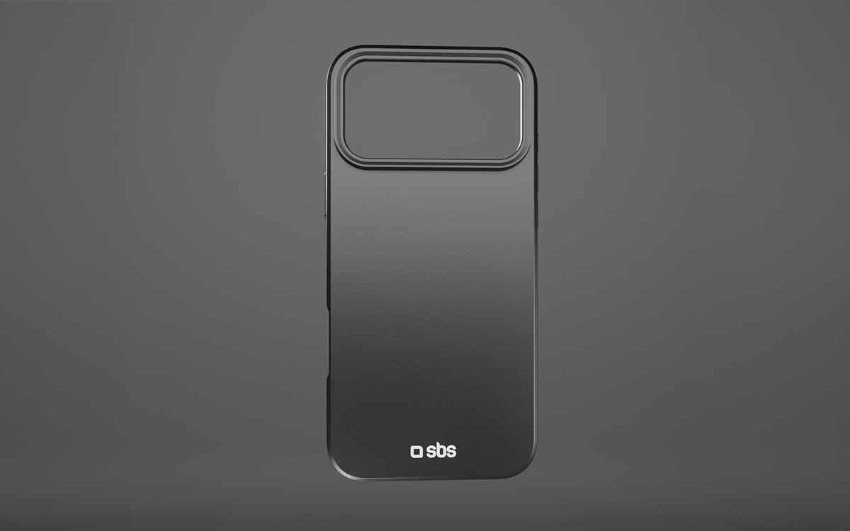 Etui SBS D3O Mag Full do Apple iPhone 17 Pro Czarny Lekka, smukła i miękka w dotyku ochrona.