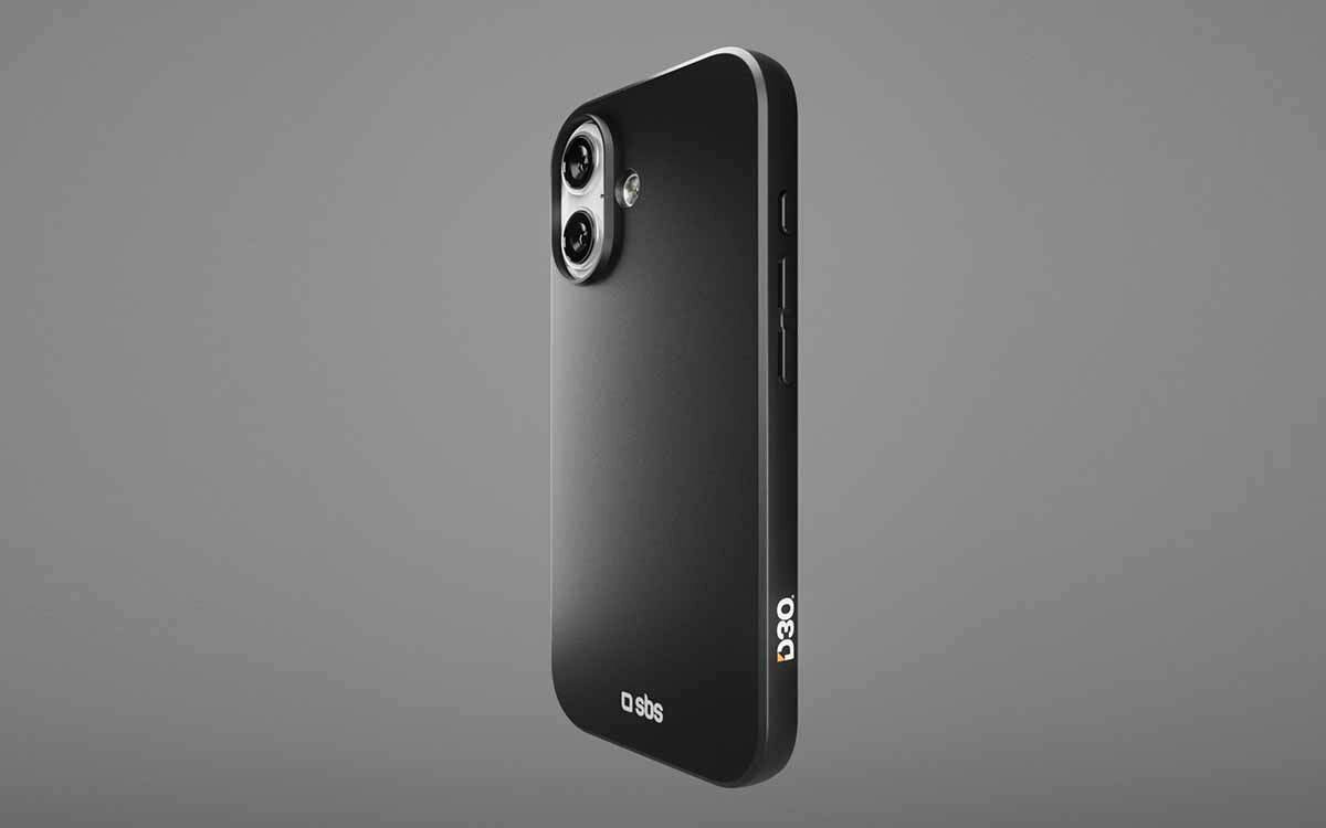 Etui SBS D3O Mag Full do Apple iPhone 17 Czarny Przezroczysta, kompatybilna z MagSafe obudowa iPhone 17 z D3O dla ochrony przed uderzeniami, miękkiego dotyku i certyfikowanego bezpieczeństwa.