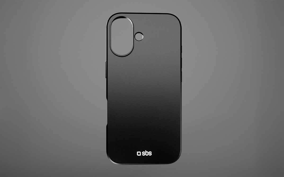 Etui SBS D3O Mag Full do Apple iPhone 17 Czarny Lekka, smukła i miękka w dotyku ochrona.