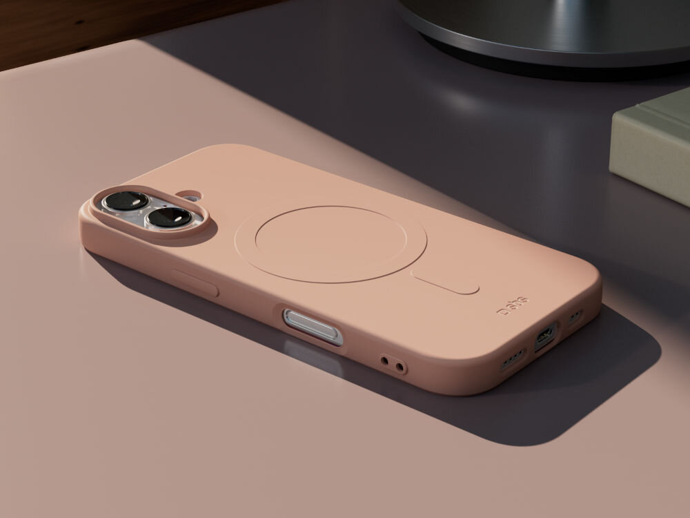  Etui SBS Instinct MagSafe do Apple iPhone 17 Różowy Kolorowe twarde etui z miękką wyściółką wewnętrzną dla stylu i ochrony telefonu.