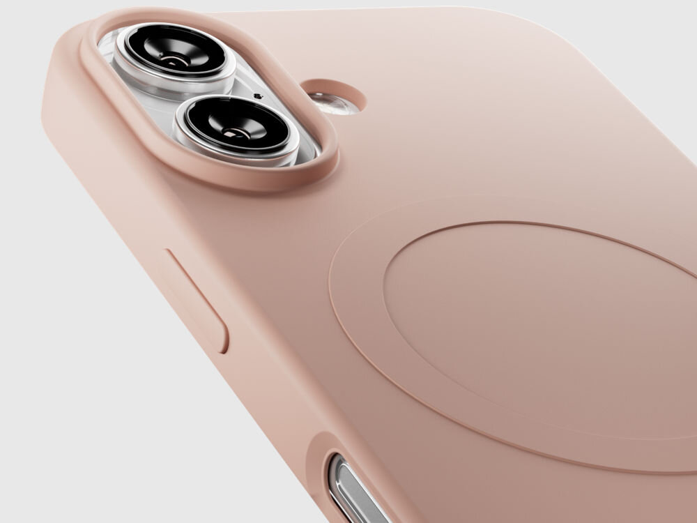 Etui SBS Instinct MagSafe do Apple iPhone 17 Różowy Etui Instinct wykonane z trwałego TPU, zapewniające ochronę przed uderzeniami.