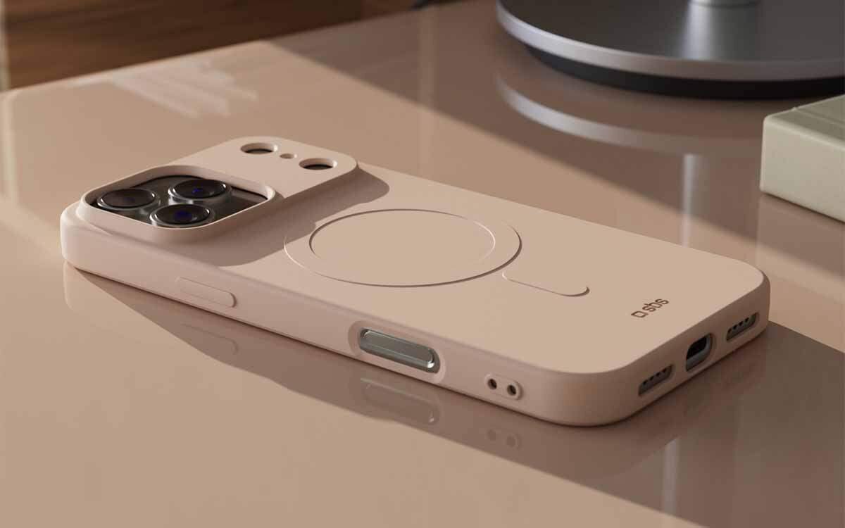 Etui SBS Instinct MagSafe do Apple iPhone 17 Pro Różowy Chroni aparat i przyciski dzięki precyzyjnym wycięciom.