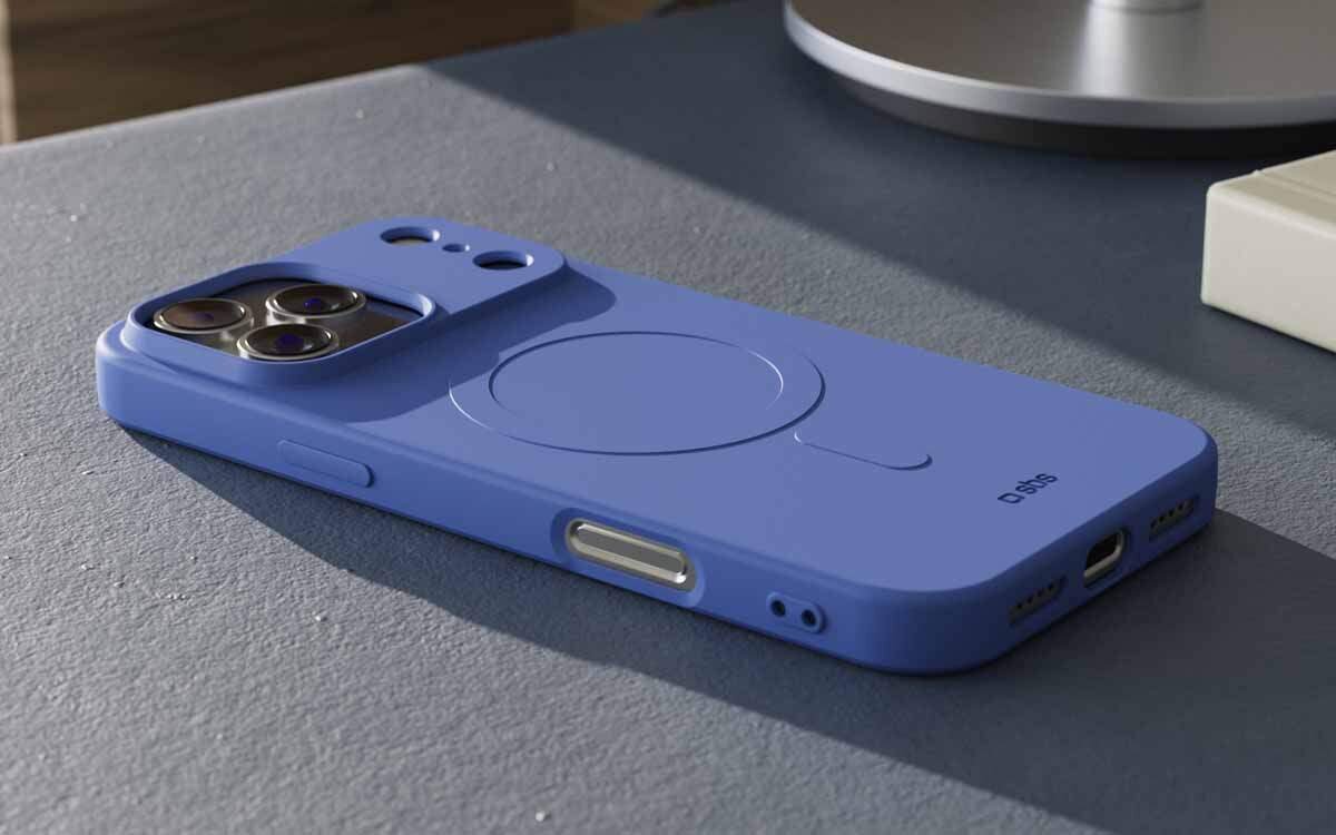 Etui SBS Instinct MagSafe do Apple iPhone 17 Pro Niebieski Etui Instinct wykonane z trwałego TPU, zapewniające ochronę przed uderzeniami.