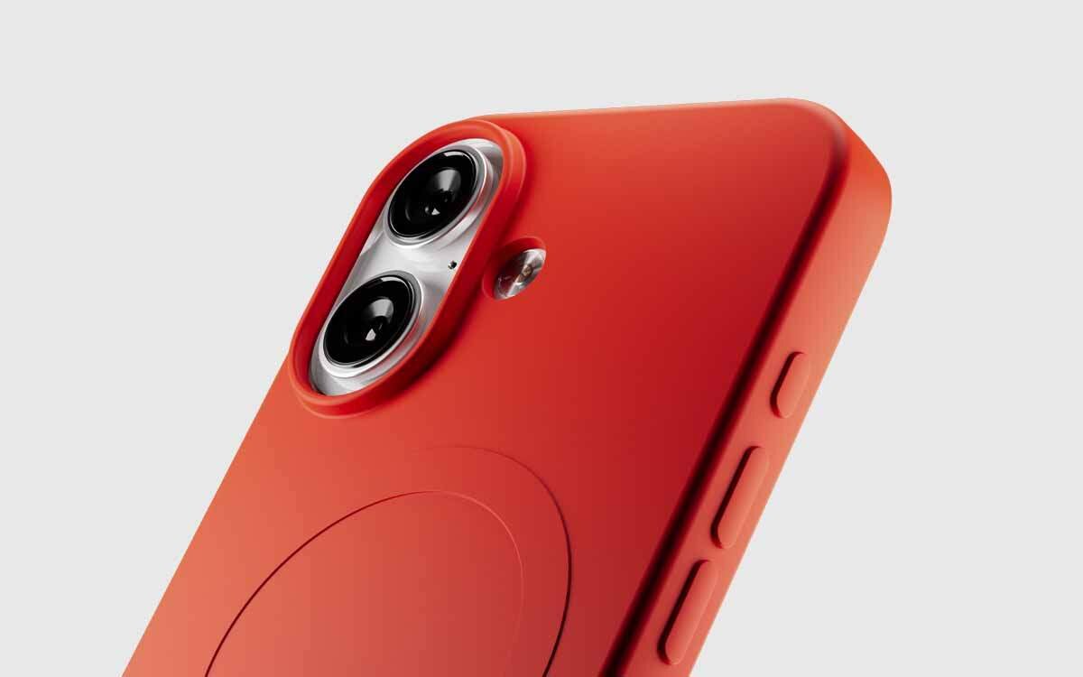 Etui SBS Instinct MagSafe do Apple iPhone 17 Czerwony Etui Instinct wykonane z trwałego TPU, zapewniające ochronę przed uderzeniami.
