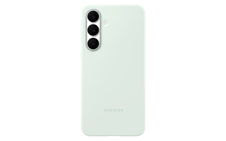 Silicone case dla Samsung Galaxy S25 FE w kolorze miętowym Silicone case dla Samsung Galaxy S25 FE w kolorze miętowym