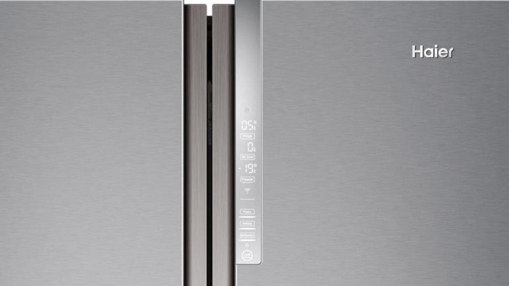 HAIER HTW5618DNMG lodówka cyfrowy wyświetlacz fotykowy drzwi łatwe sterowanie kontrola temperatura ustawienia