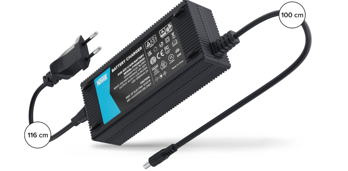 Ładowarka NEWELL Multi Set kontrola naładowanie