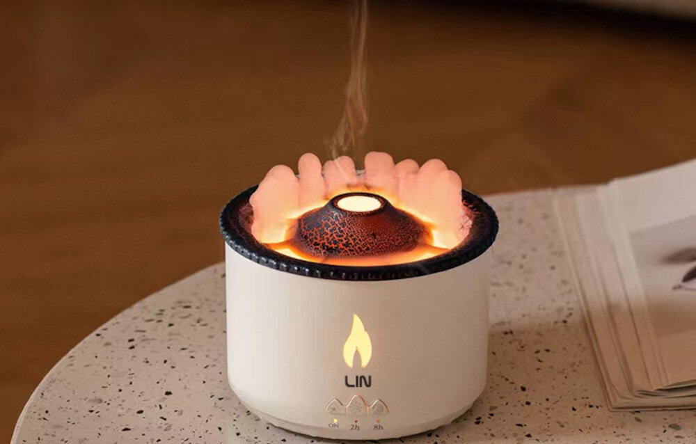 Aromatyzer LIN LI02 Volcano Czarny rozmiar wymiary do różnych przestrzeni
