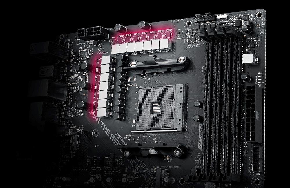Płyta główna ASUS ROG Strix B550-F Gaming Wi-Fi II - Etapy zasilania