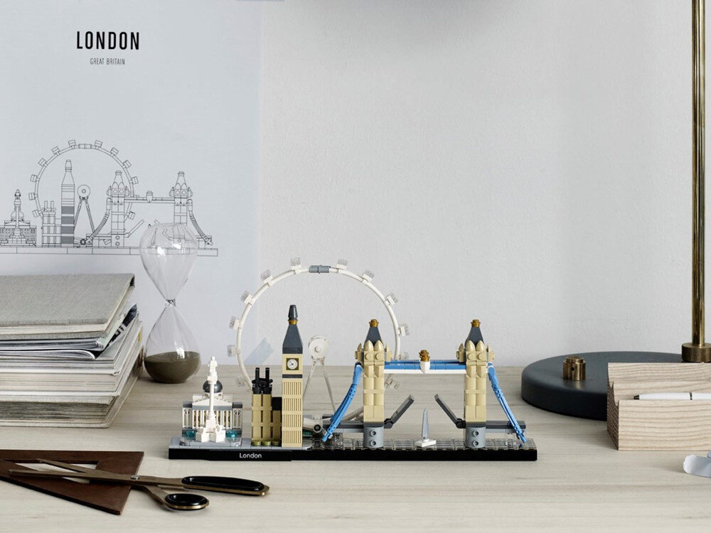 LEGO Architecture Londyn 21034 proporcje kolory