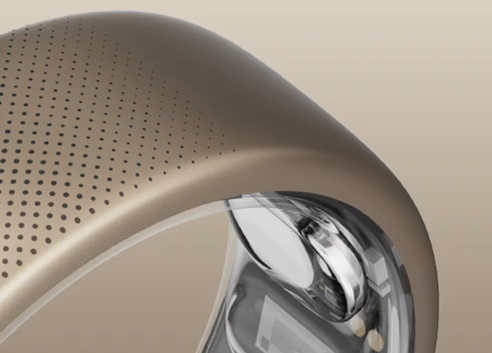 Amazfit Helio Ring lekka konstrukcja komfort i odporność na wilgoć