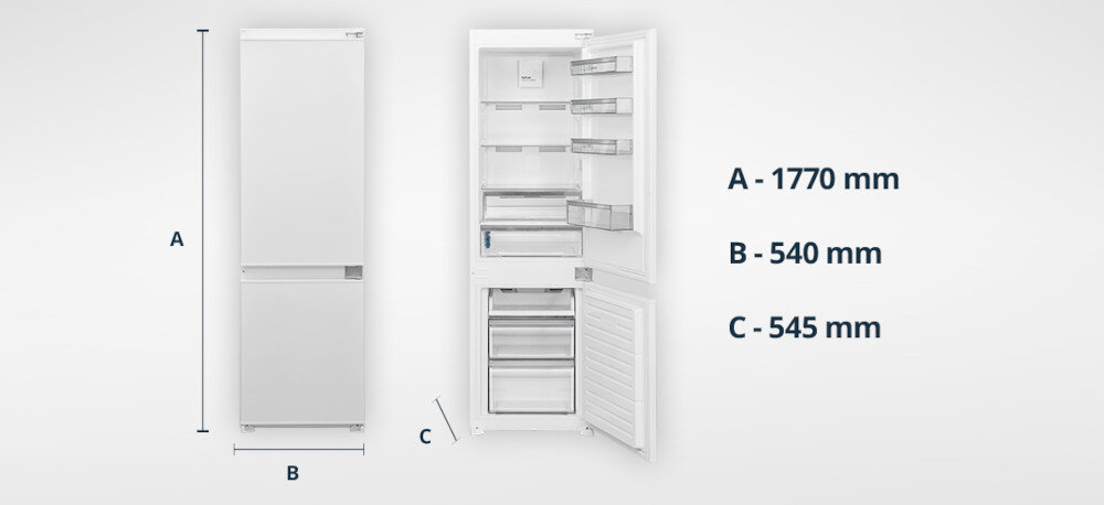 LODÓWKA VESTFROST VR-BB27632E0SL