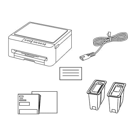 Zawartość opakowania Canon PIXMA TS4150i