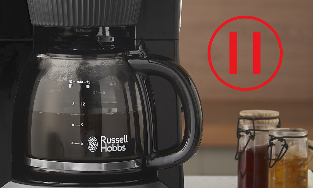 Ekspres RUSSELL HOBBS Bronte 26780-56 Czarny Funkcja pauzy czas kawa