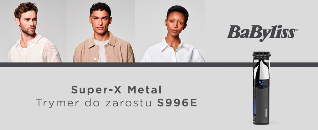 Trymer BABYLISS X-metal s996e