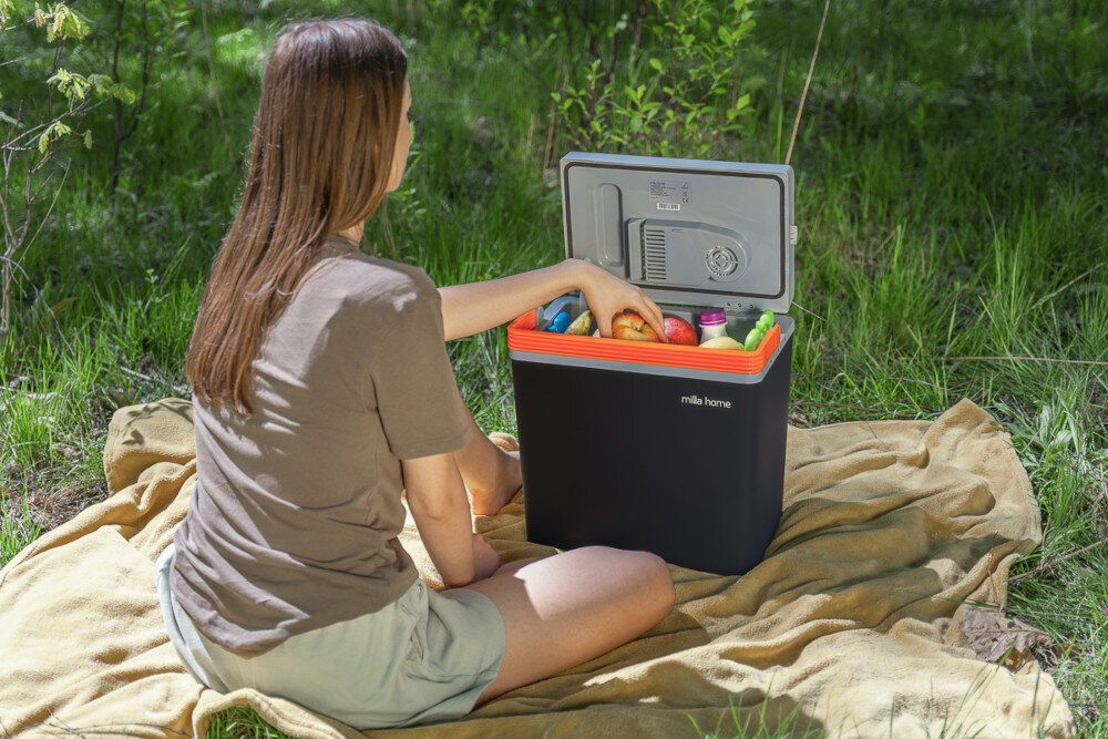 Lodowka MILLA HOME MC500G temperatura chlodzenie