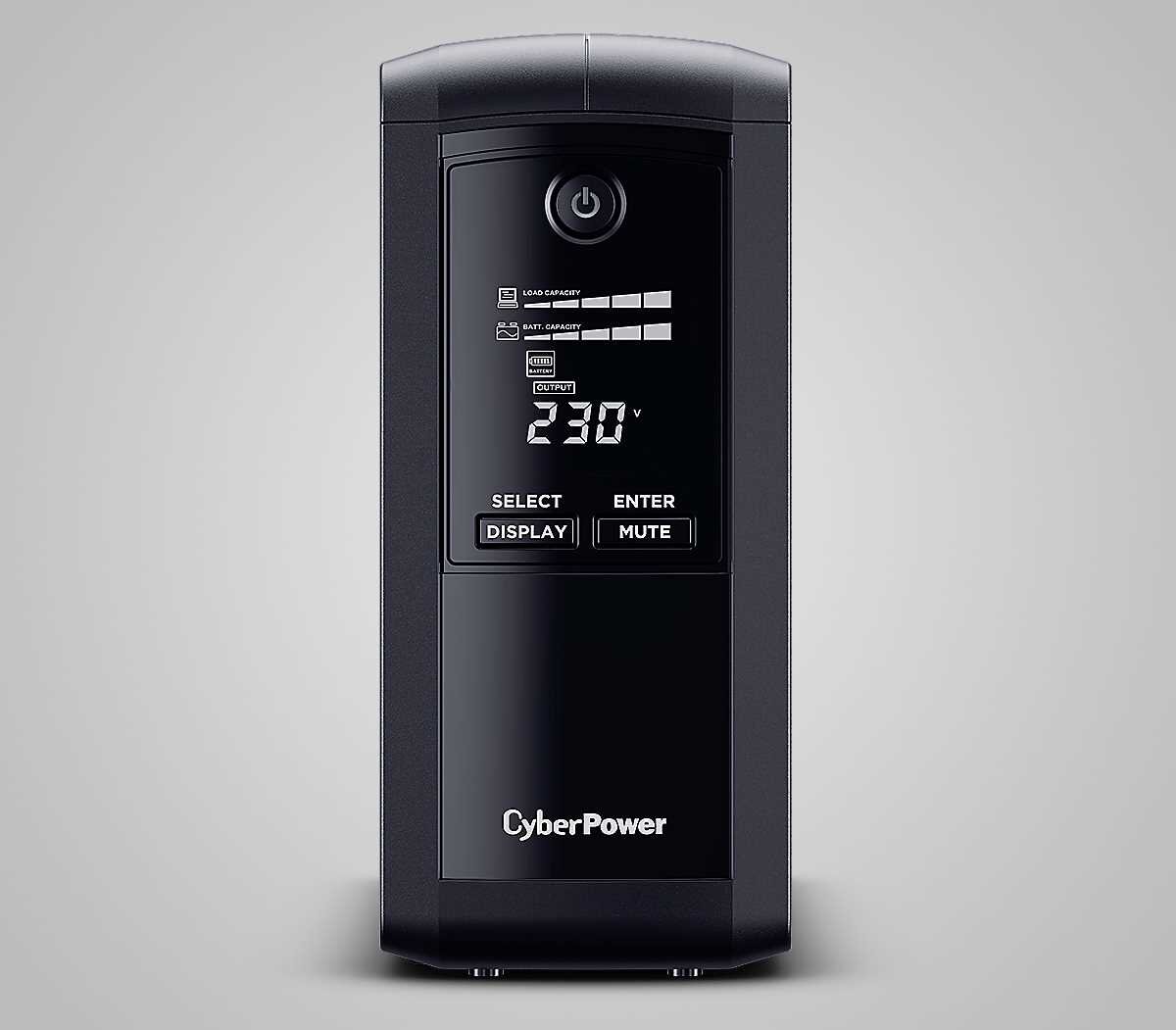 Zasilacz UPS CYBERPOWER VP700ELCD-FR - zasilanie