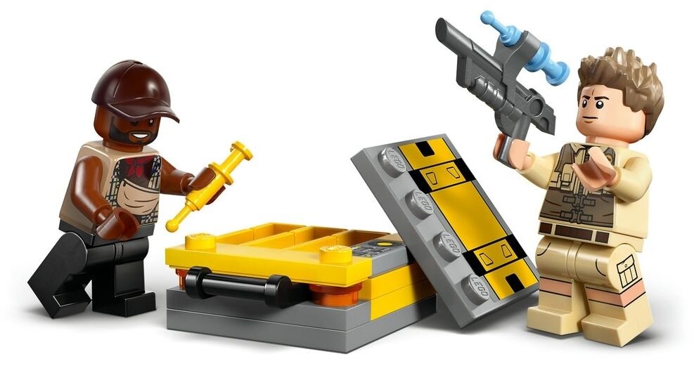 LEGO 76974 Jurassic World Misja na łodzi i model mozazaura strzykawki próbki rafy koralowe akcesoria