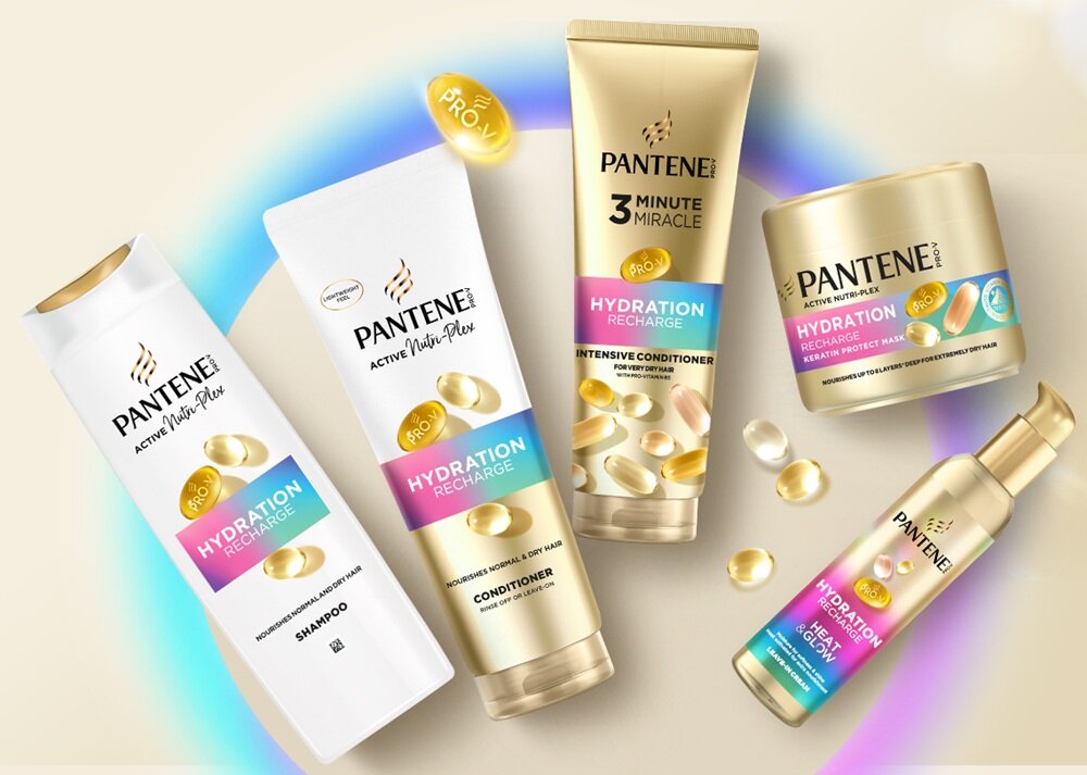 Maska PANTENTE Pro-V Hydration Recharge 3 minutes 220 ml do włosów farbowanych, odzywienie bez obciążenia, lepszy rezultat