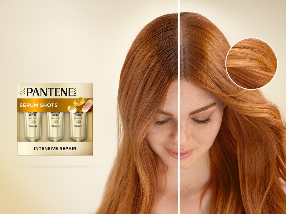 Maska PANTENTE Pro-V Repair w ampułce 3 x 15 ml kv poczatek opisu