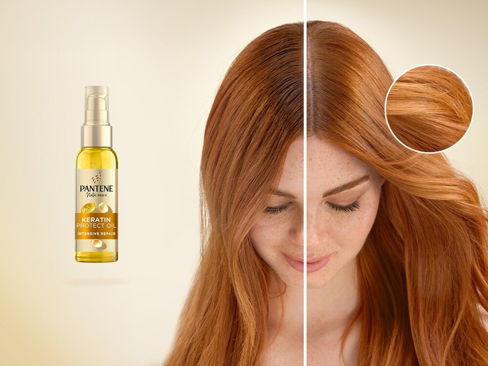Olejek PANTENTE Pro-V Repair Keratin Protect 100 ml kv poczatek opisu