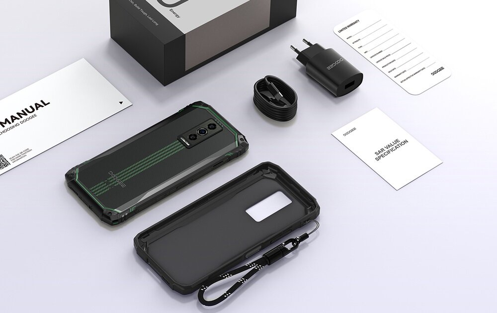 Smartfon DOOGEE Blade 10 Energy zestaw 