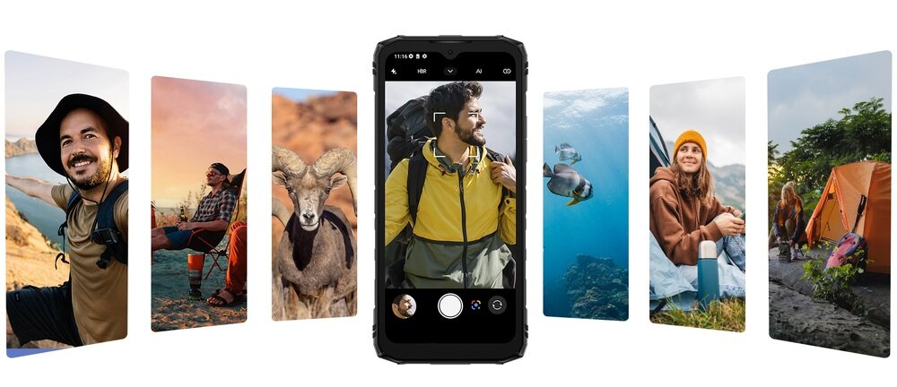 Smartfon DOOGEE Blade 10 Energy Główny aparat z matrycą 16 MP z AI Przedni aparat 8 MP 