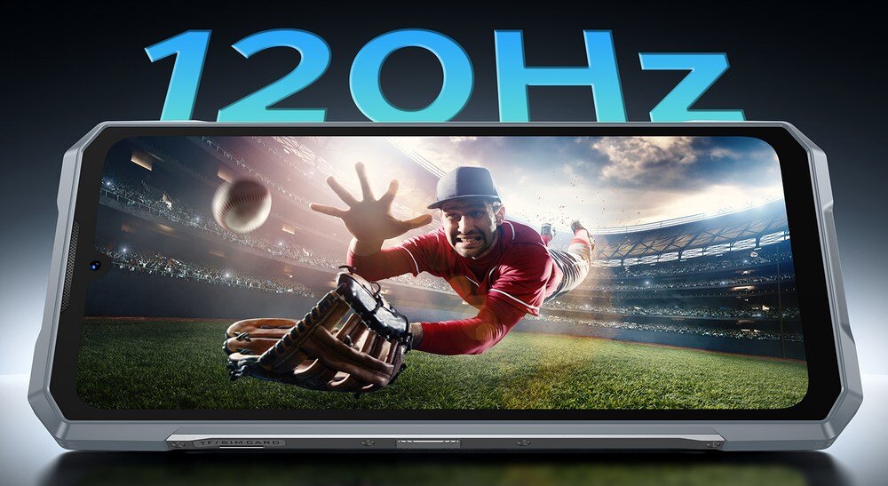 Smartfon DOOGEE Blade GT Play wyświetlacz 6,72 cala FHD+ IPS z częstotliwością odświeżania 120 Hz  