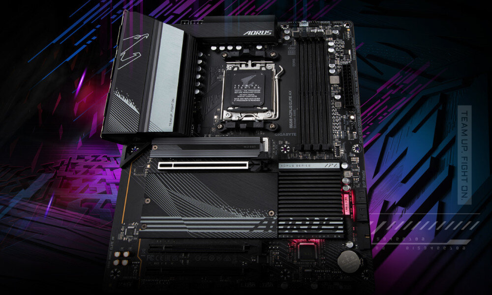 Plyt glowna GIGABYTE B650 Aorus Elite AX zastosowanie najnowszych technologii