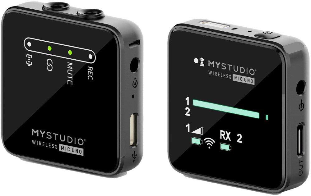 Mikrofon EASYPIX MyStudio Wireless Mic Uno mikrofon parametry pasmo przenoszenia próbkowanie redukcja szumów