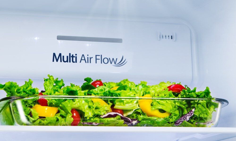 Lodówka HISENSE RS677N4ACF Side by side Nofrost Srebrna technologia multi air flow
