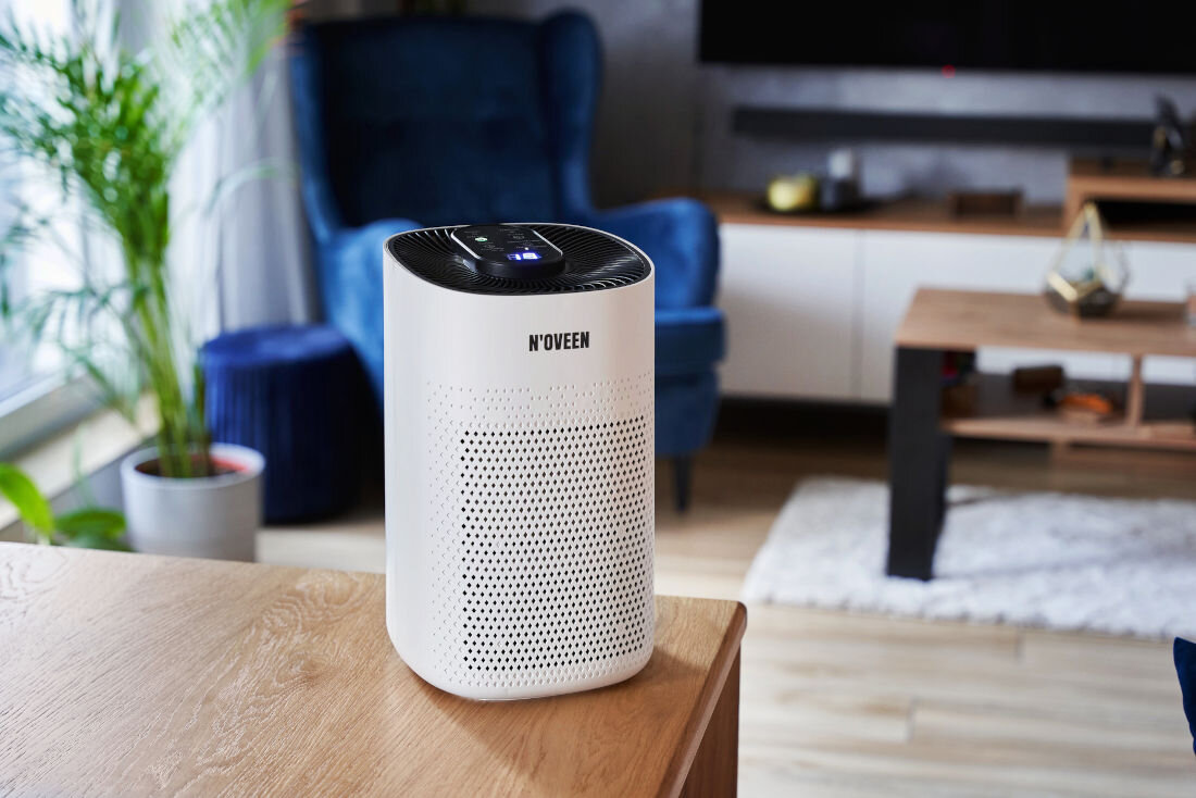 Osuszacz NOVEEN DH450 wilgoć powietrze pleśń grzyby nieprzyjemne zapachy pojemnik pojemność