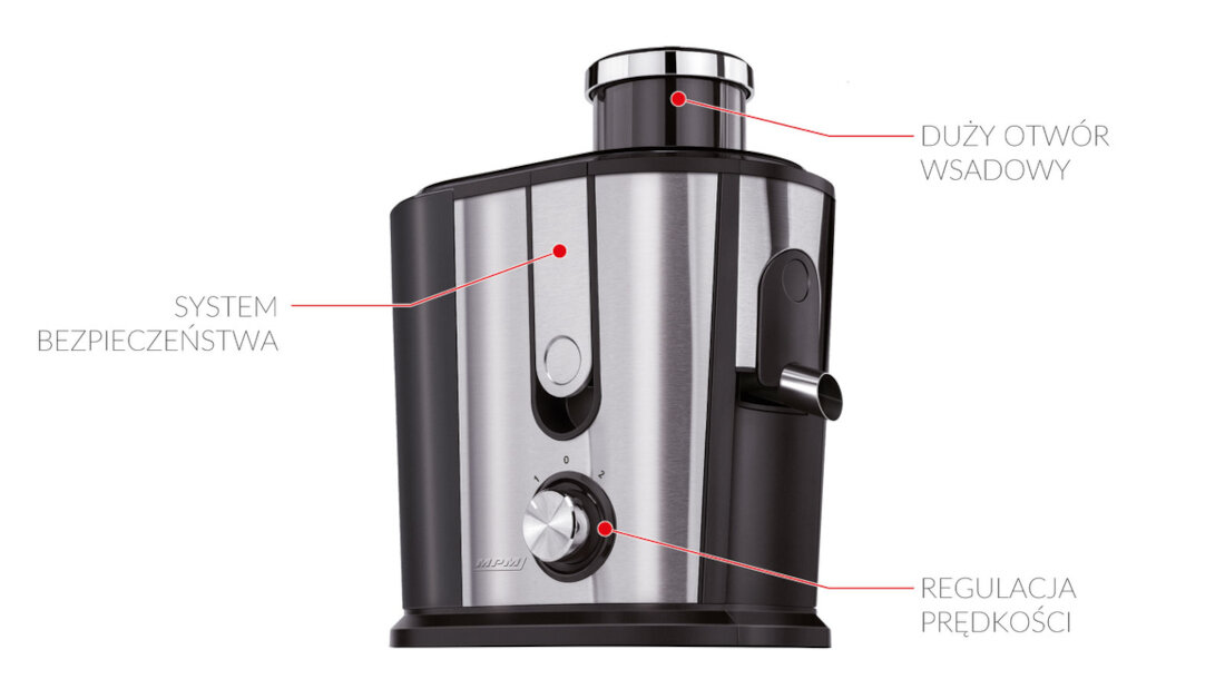 Sokowirowka MPM MSO-07M Inox bezpieczenstwo uzytkowanie